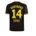 Cheap Borussia Dortmund Nico Schulz #14 Away Football Shirt 2022-23 Short Sleeve